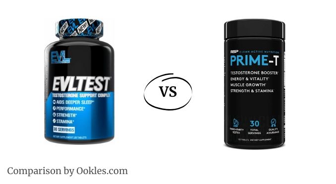 EVL Test vs Prime T testosterone booster comparison