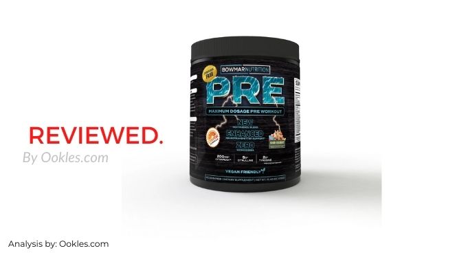Bowmar Nutrition Pre Workout Review (New Formula) by Ookles.com